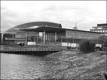 The new Welsh Assembly building